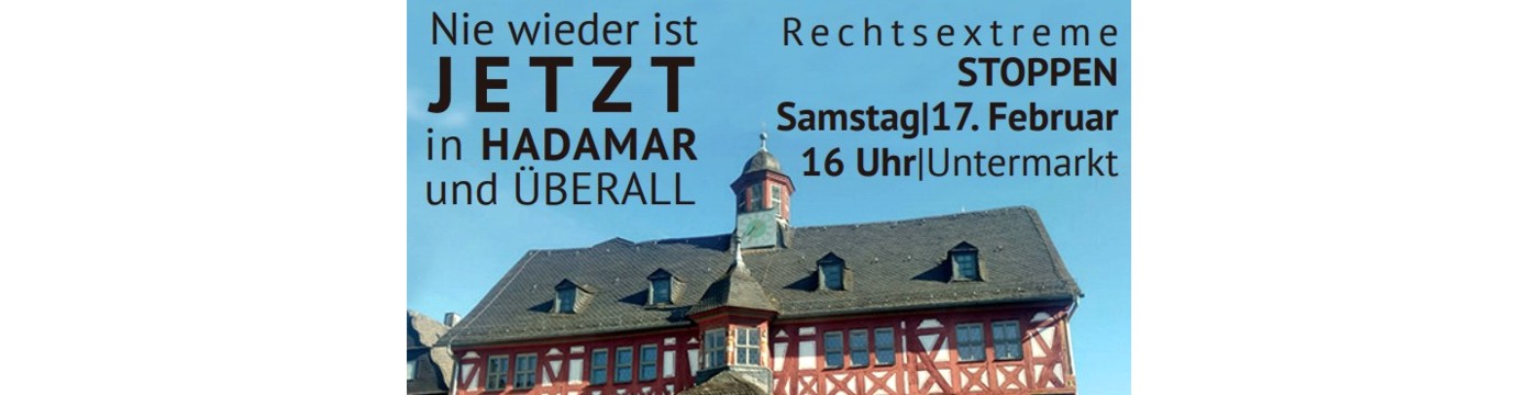 Nie wieder ist JETZT!